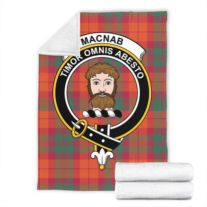 MacNab Ancient Tartan Crest Premium Blanket