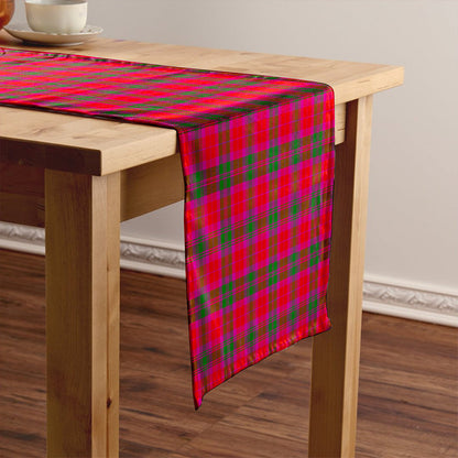 MacNab Modern Tartan Crest Table Runner