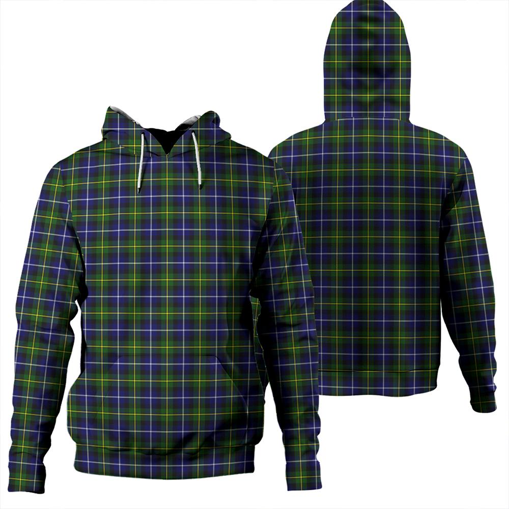 MacNeill of Barra Modern Tartan Plaid Hoodie