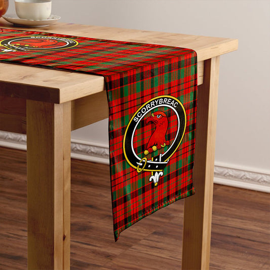 MacNicol Ancient Tartan Crest Table Runner