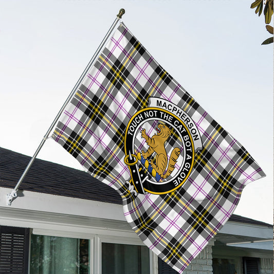 MacPherson Dress Modern Tartan Classic Crest House Flag