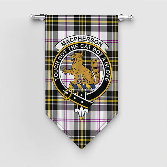 MacPherson Dress Modern Tartan Crest Gonfalon