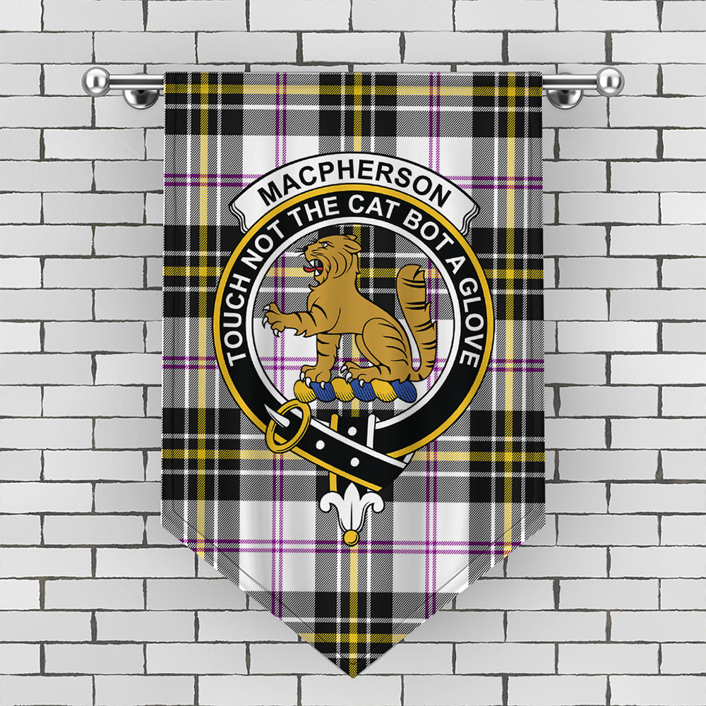 MacPherson Dress Modern Tartan Crest Gonfalon