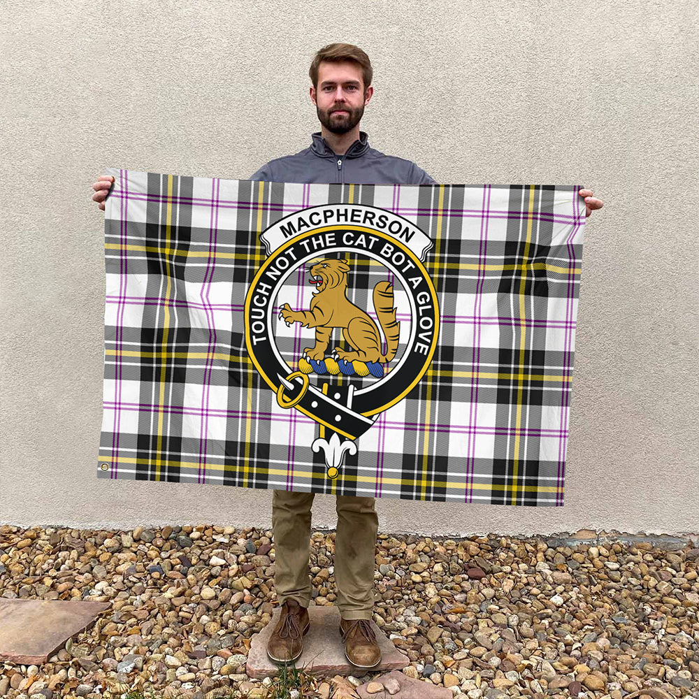 MacPherson Dress Modern Tartan Classic Crest House Flag