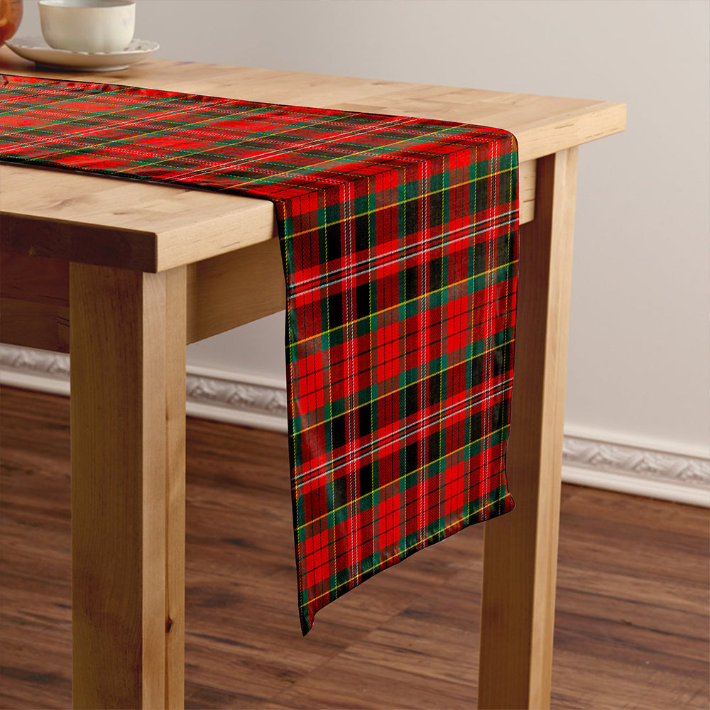 MacPherson Modern Tartan Crest Table Runner