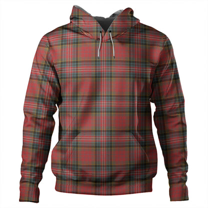 MacPherson Weathered Tartan Plaid Hoodie