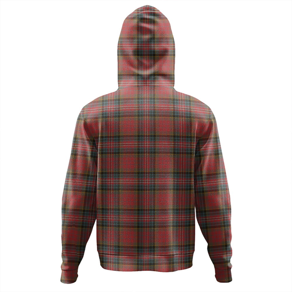 MacPherson Weathered Tartan Plaid Hoodie