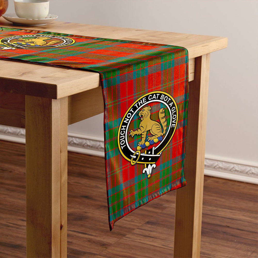 MacPherson of Cluny Ancient Tartan Crest Table Runner