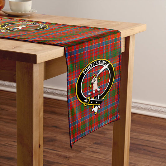 MacRae Ancient Tartan Crest Table Runner