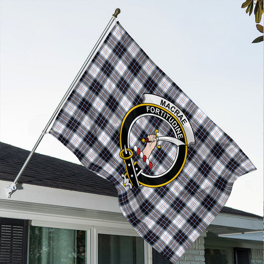 MacRae Dress Modern Tartan Classic Crest House Flag