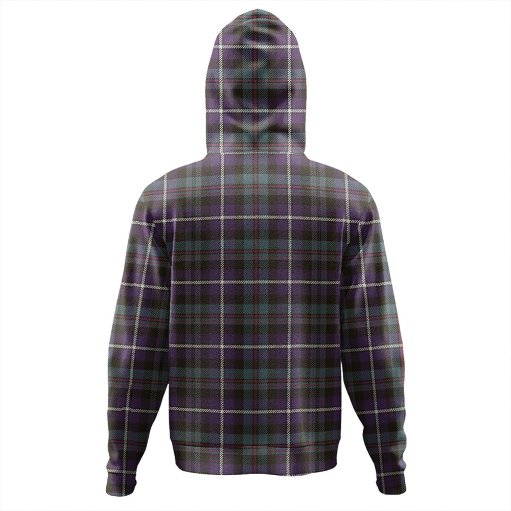 MacRae Hunting Weathered Tartan Plaid Hoodie