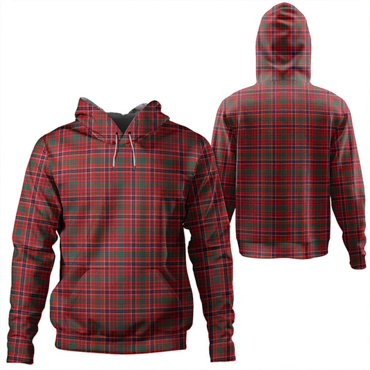 MacRae Modern Tartan Plaid Hoodie