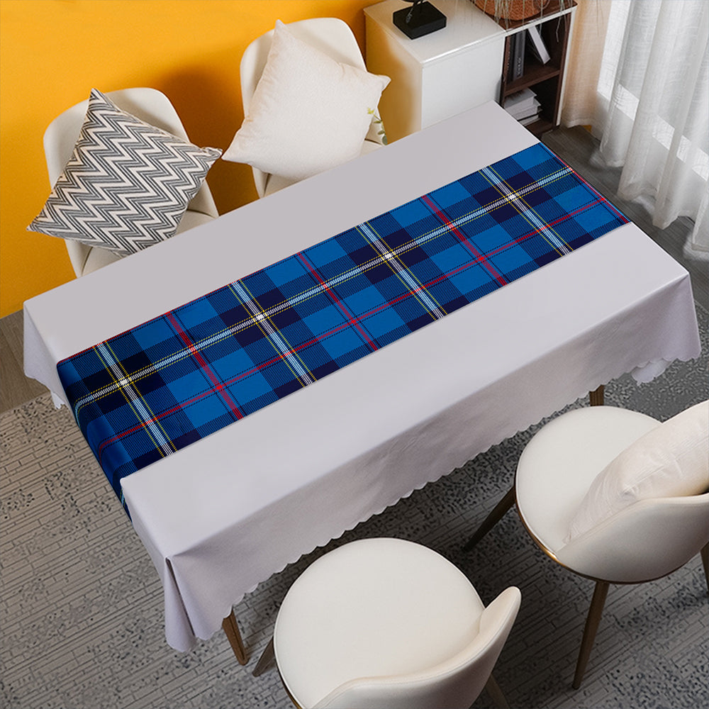 MacRae of America Modern Tartan Crest Table Runner