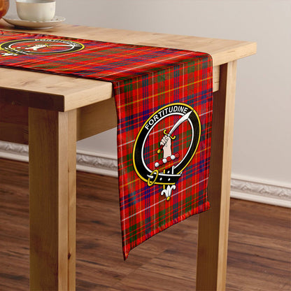 MacRae of Inverinate Modern Tartan Crest Table Runner