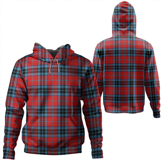 MacTavish Modern Tartan Plaid Hoodie