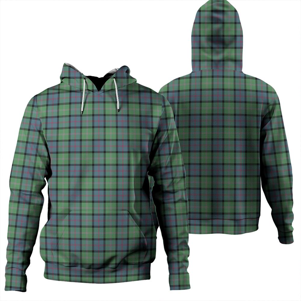 MacThomas Ancient Tartan Plaid Hoodie