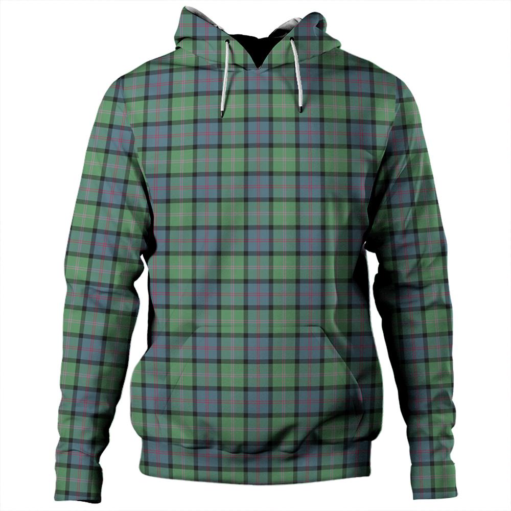 MacThomas Ancient Tartan Plaid Hoodie