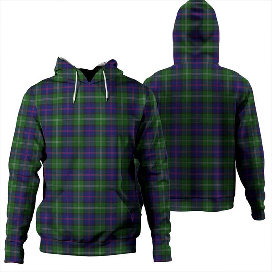 MacThomas Modern Tartan Plaid Hoodie