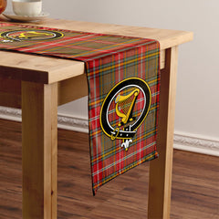 MacWhirter Weathered Tartan Crest Table Runner