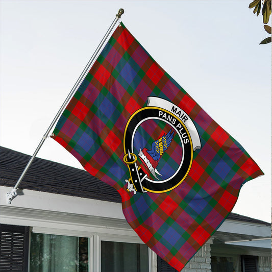 Mar Tartan Classic Crest House Flag