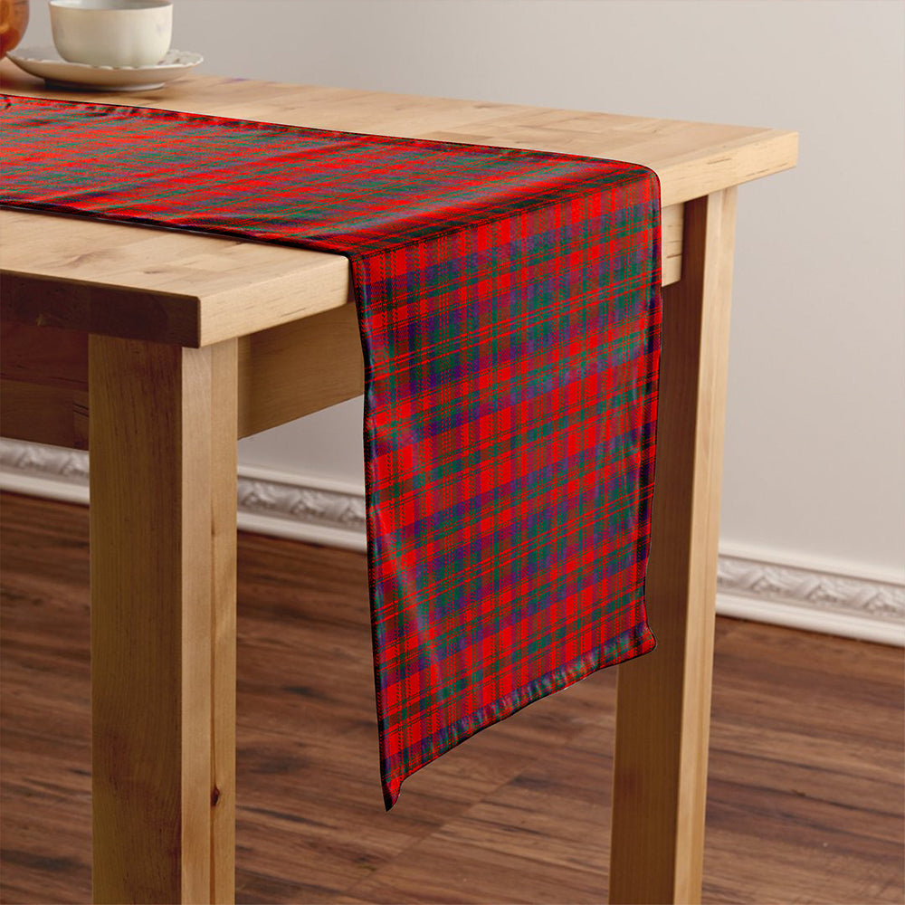 Matheson Modern Tartan Crest Table Runner