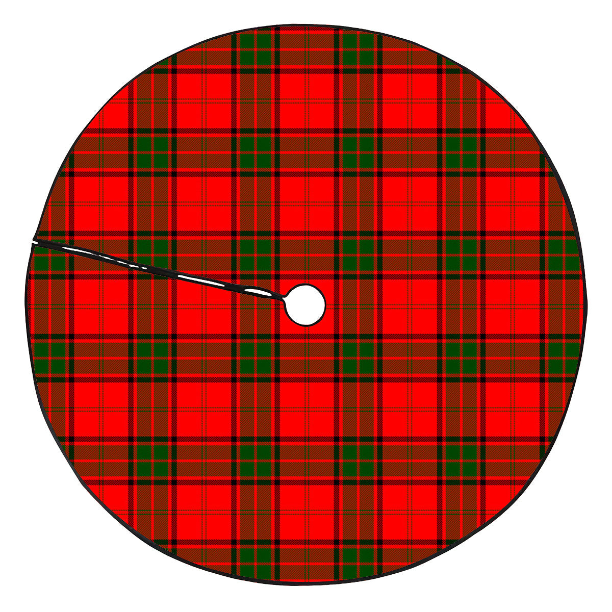Maxtone Tartan Plaid Christmas Tree Skirt