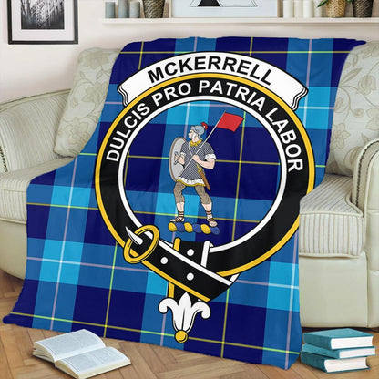 McKerrell Tartan Crest Premium Blanket