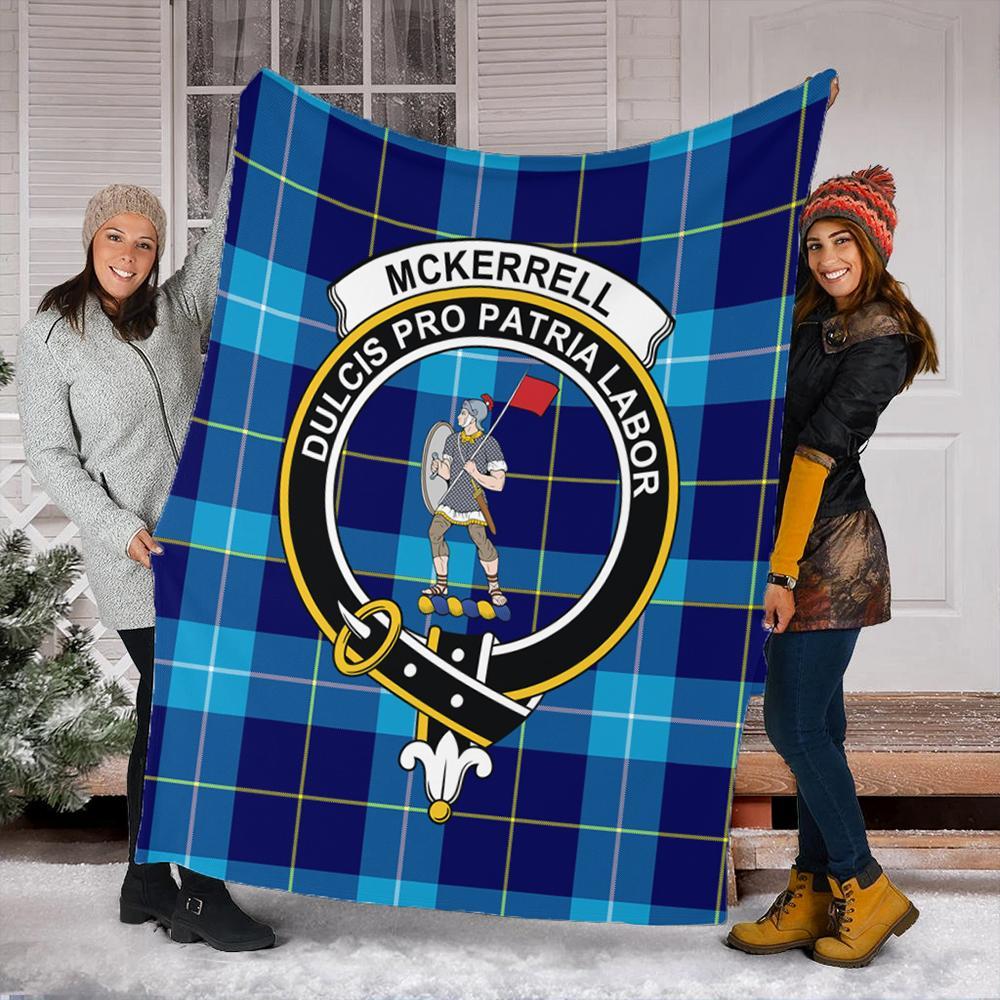 McKerrell Tartan Crest Premium Blanket