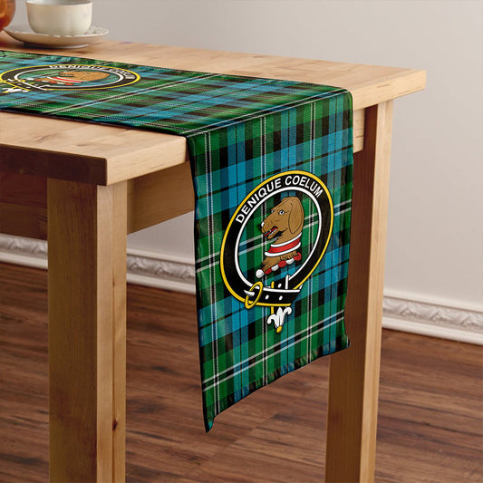 Melville Ancient Tartan Crest Table Runner