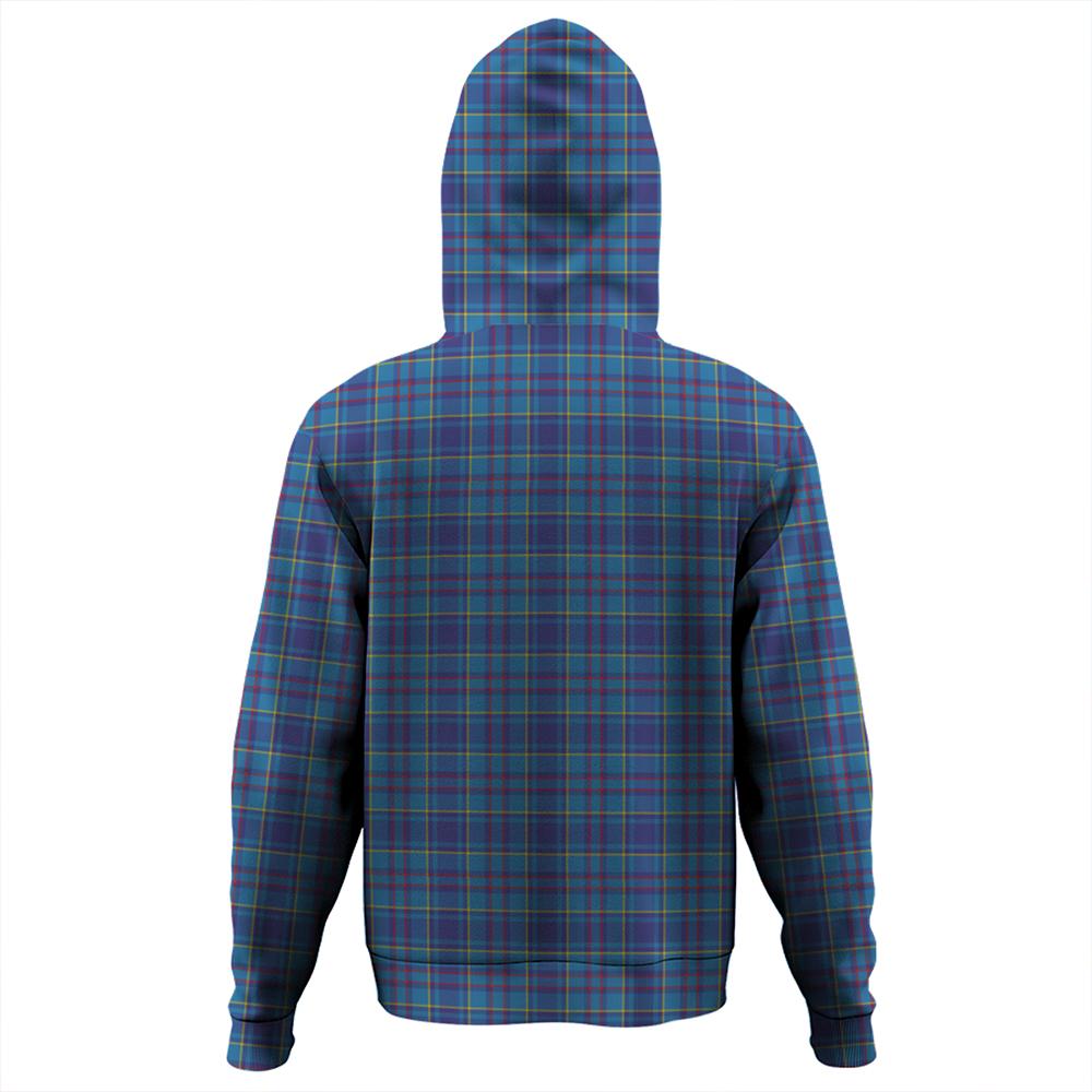 Mercer Modern Tartan Plaid Hoodie