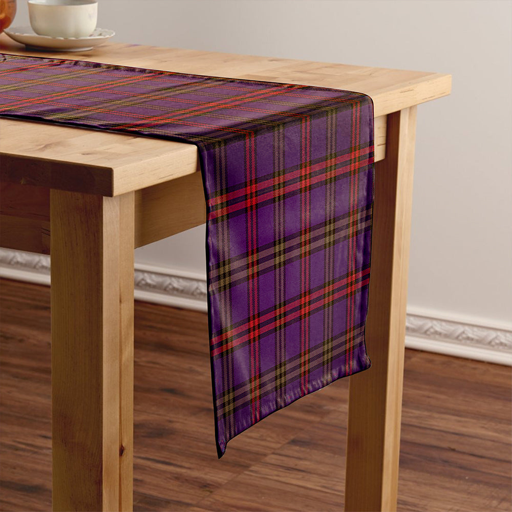 Montgomery Weathered Tartan Crest Table Runner