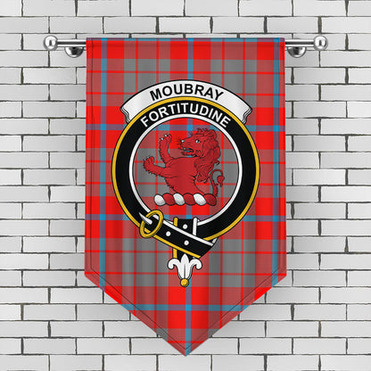 Moubray Tartan Crest Gonfalon