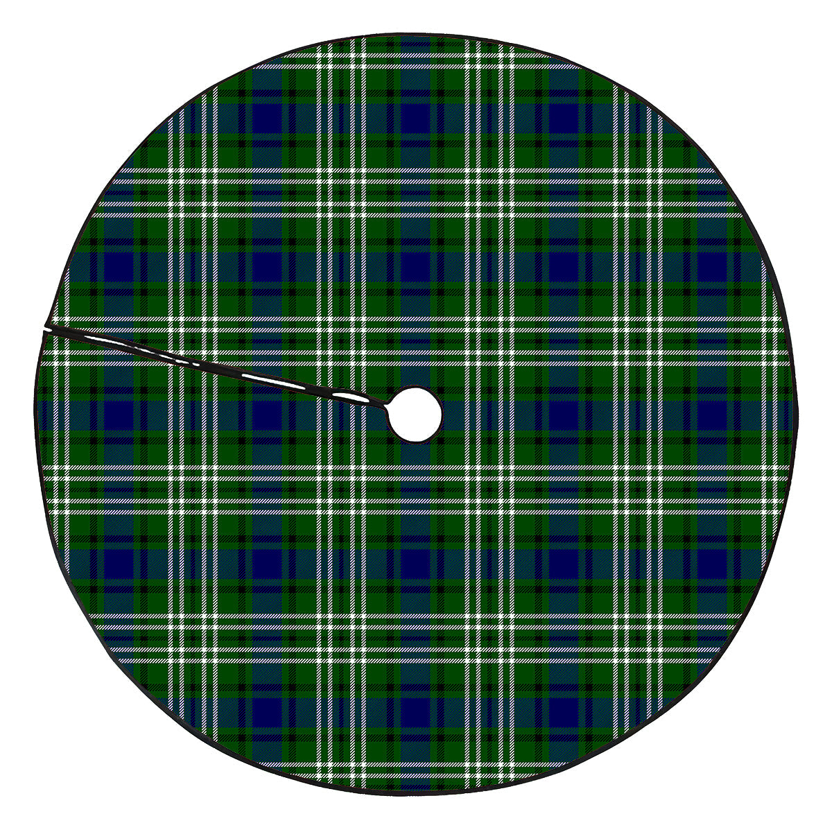 Mow Tartan Plaid Christmas Tree Skirt