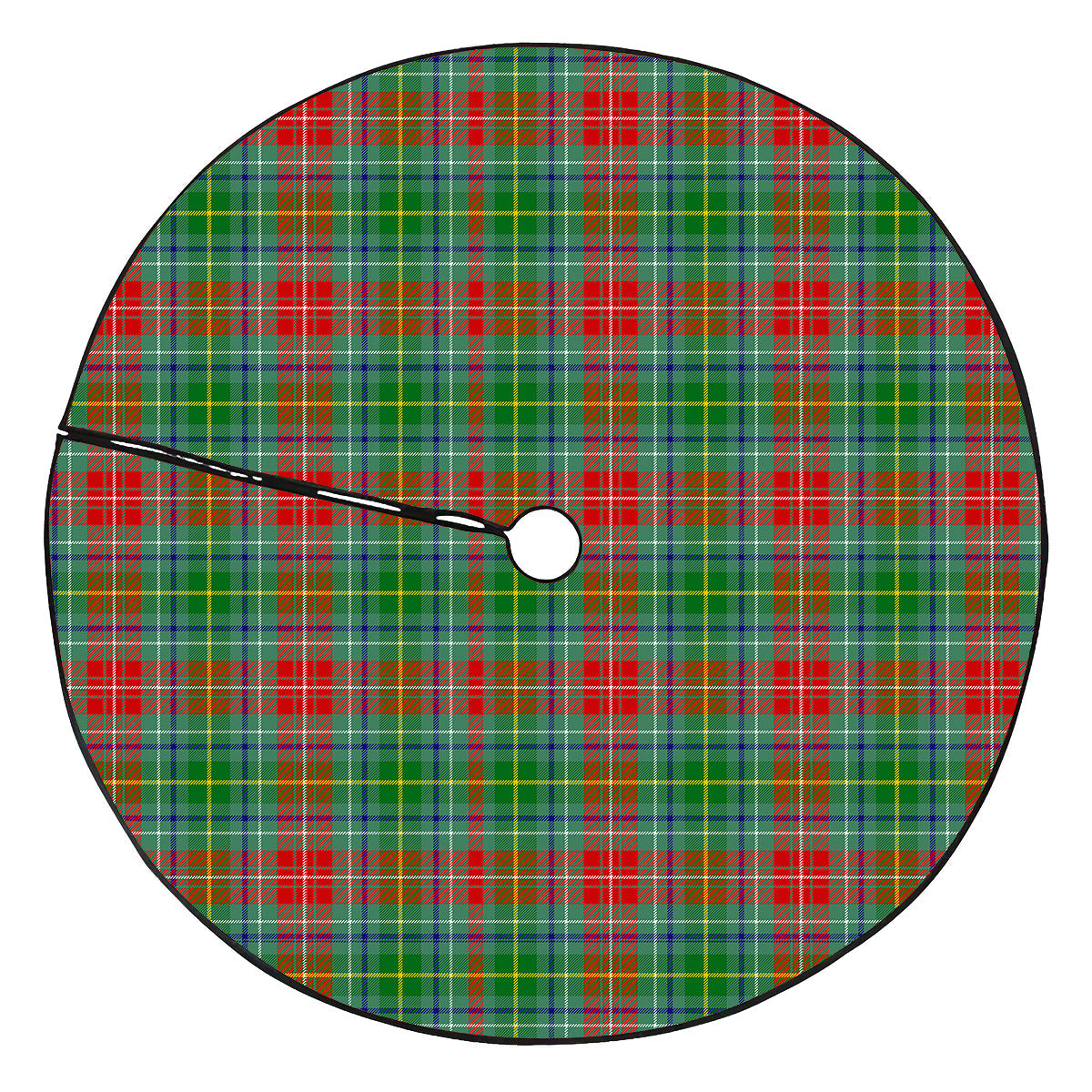 Muirhead Tartan Plaid Christmas Tree Skirt