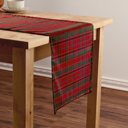 Munro Modern Tartan Crest Table Runner