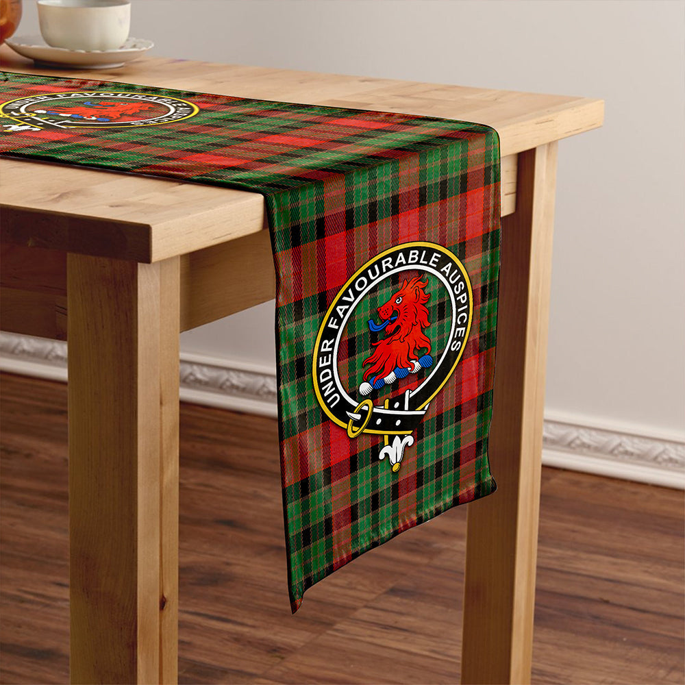 Murdoch Ancient Tartan Crest Table Runner