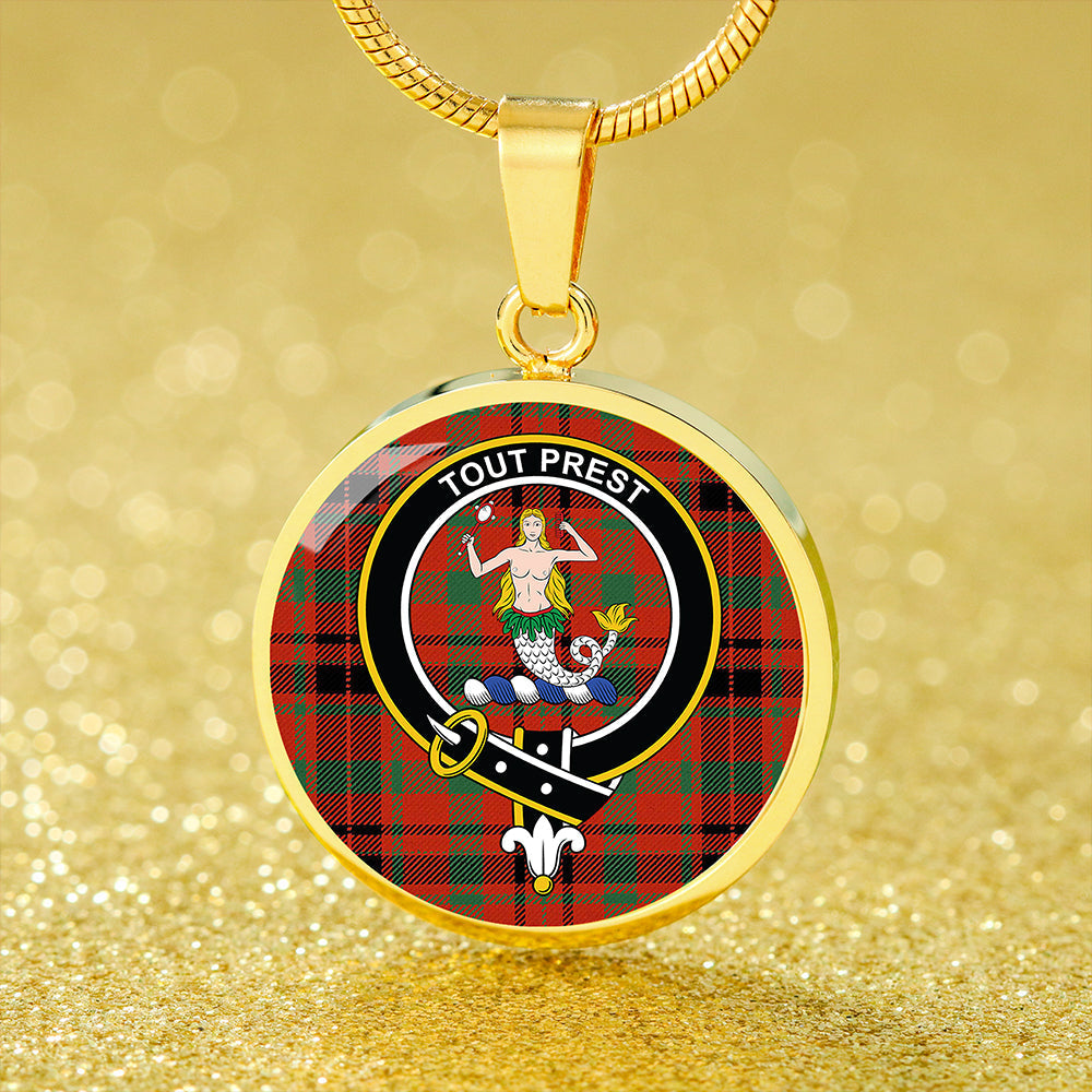 Murray Blair sample Ancient Tartan Crest Circle Necklace