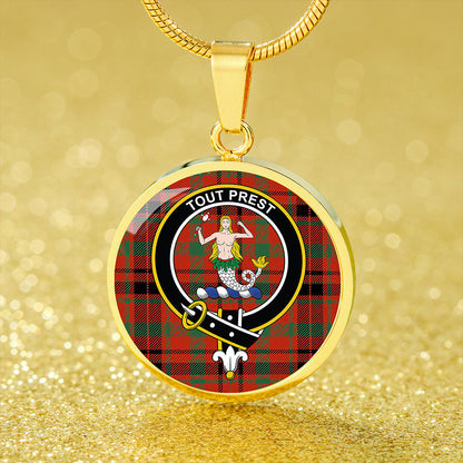 Murray Blair sample Ancient Tartan Crest Circle Necklace