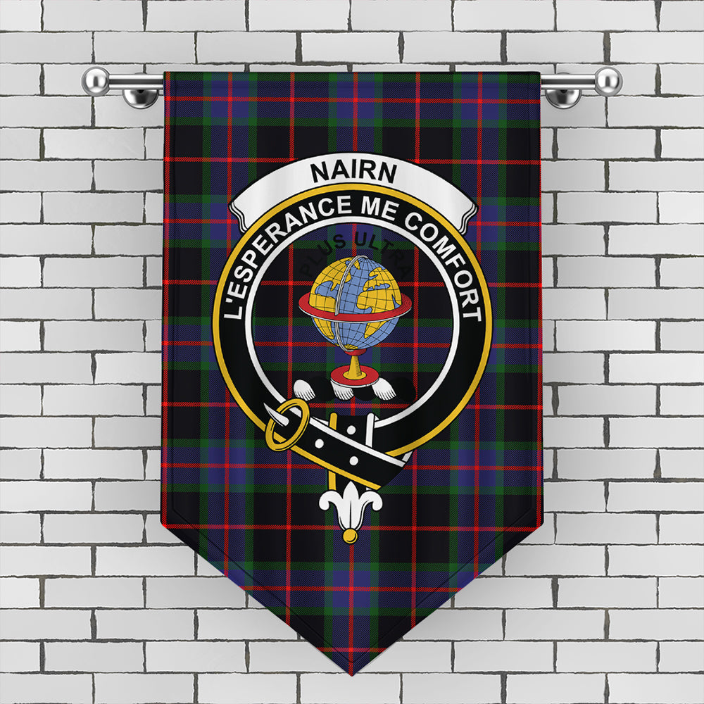 Nairn Tartan Crest Gonfalon