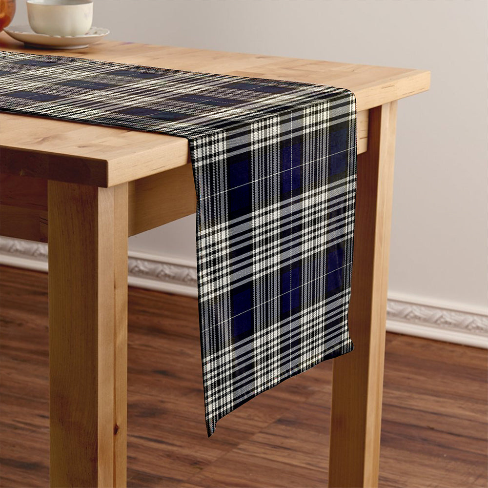 Napier Modern Tartan Crest Table Runner