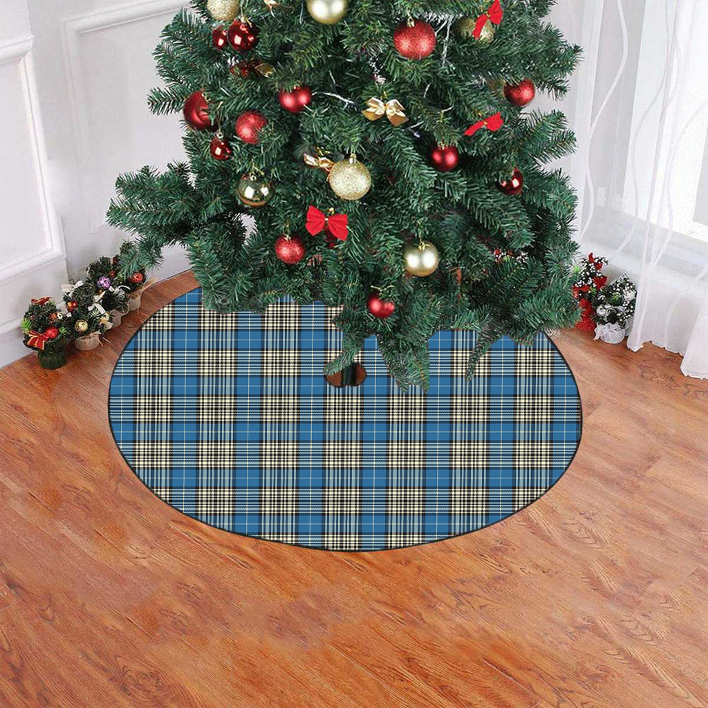 Napier Ancient Tartan Plaid Christmas Tree Skirt