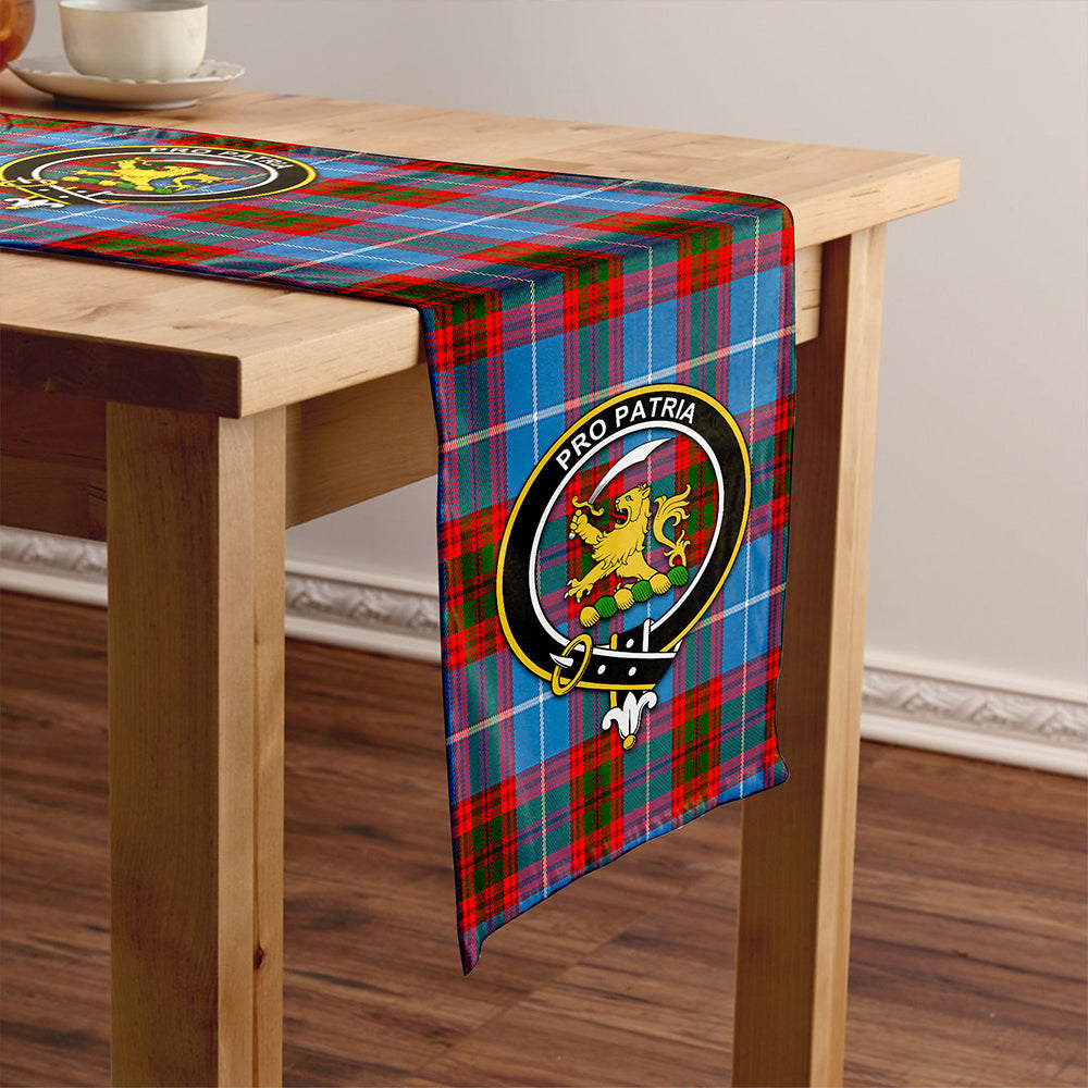 Newton Tartan Crest Table Runner