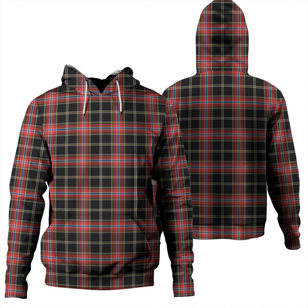 Norwegian Night Tartan Plaid Hoodie