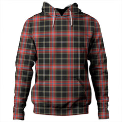 Norwegian Night Tartan Plaid Hoodie