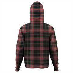 Norwegian Night Tartan Plaid Hoodie