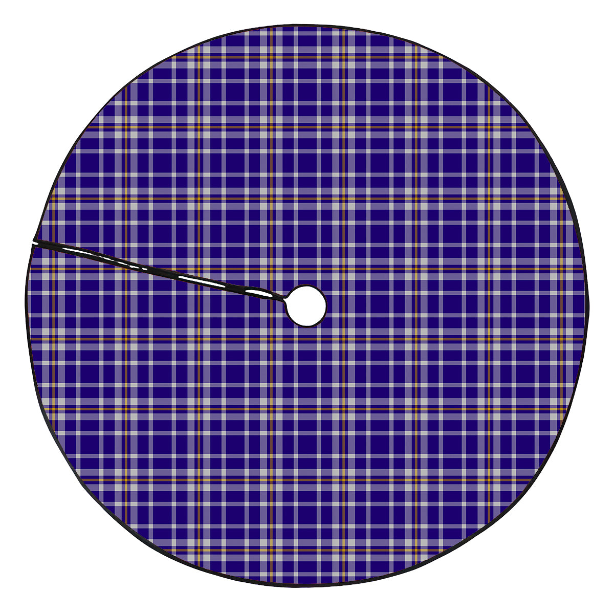 Ochterlony Tartan Plaid Christmas Tree Skirt