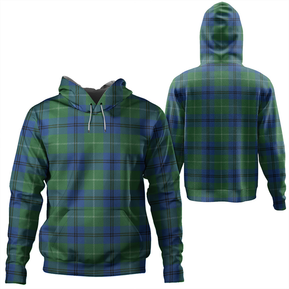 Oliphant Modern Tartan Plaid Hoodie