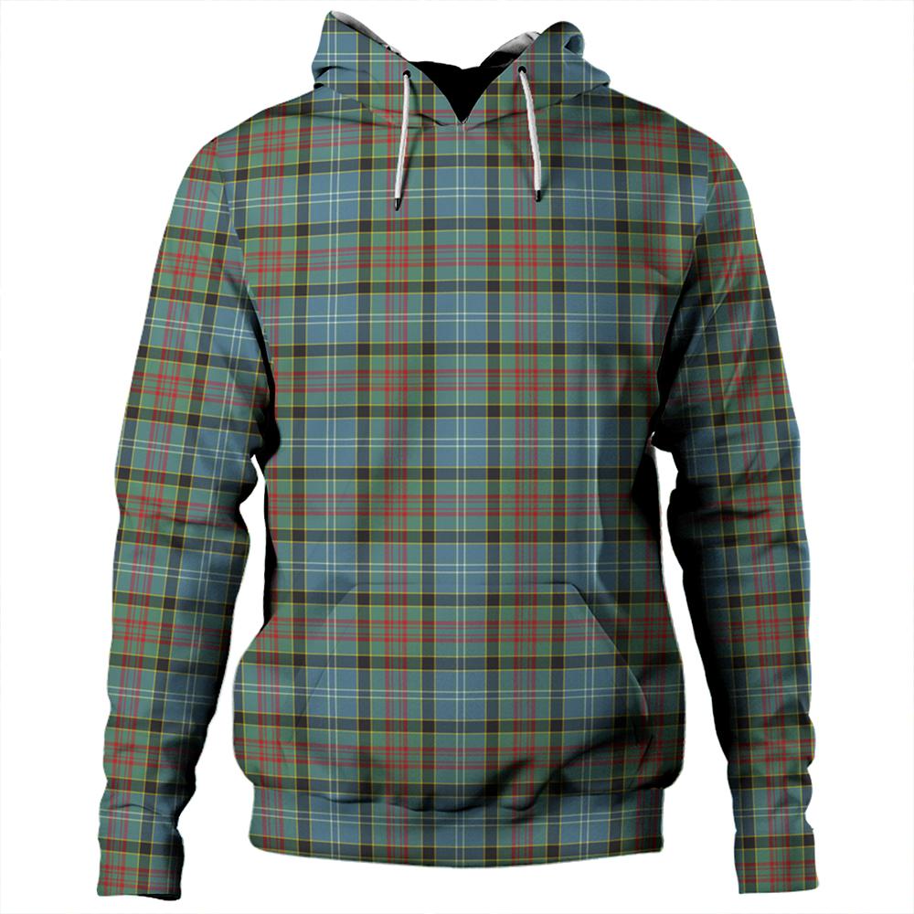 Paisley District Tartan Plaid Hoodie