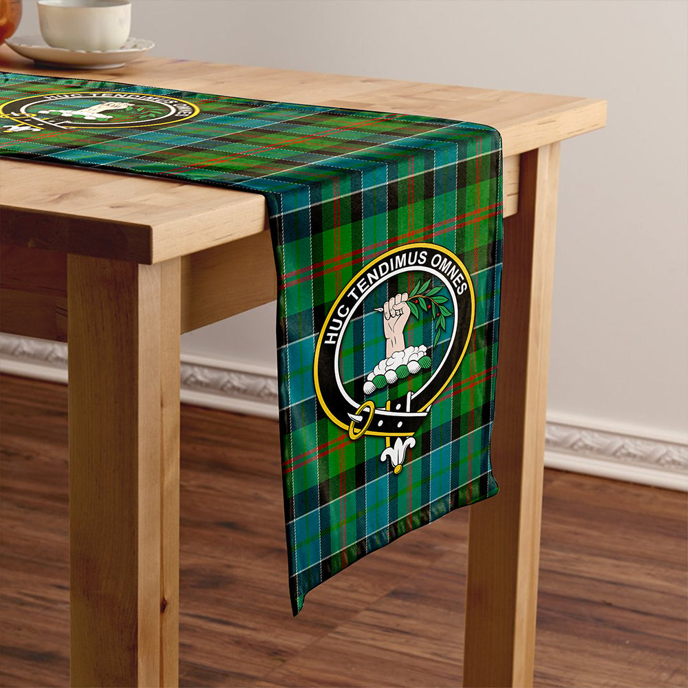 Paterson Ancient Tartan Crest Table Runner