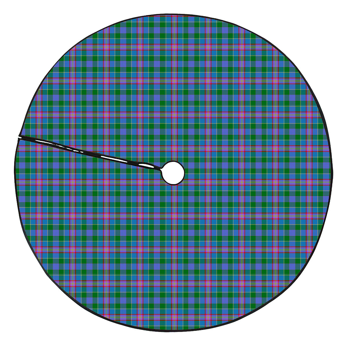 Pitcairn Hunting Tartan Plaid Christmas Tree Skirt